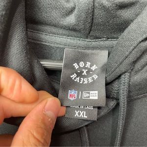 BORN X RAISED | Shirts | Born X Raised New Era Raiders Nation Black Hoodie Size Xxl Brand New